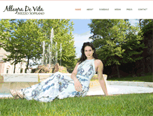 Tablet Screenshot of allegradevita.com
